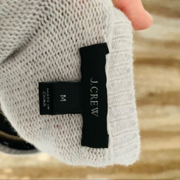 J. Crew Striped Jeweled Fair Isle Sweater - Picture 8 of 9